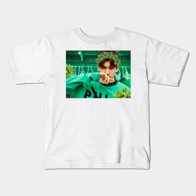 Hyuk Zelos design | VIXX Kids T-Shirt by ichigobunny